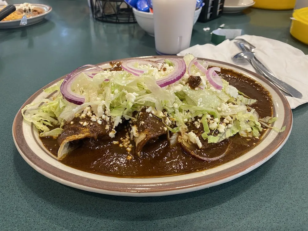 Enchiladas de Mole